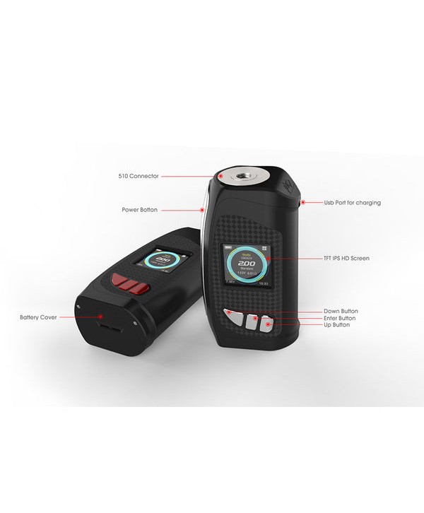 Pioneer4You IPV Eclipse 200W TC Box Mod