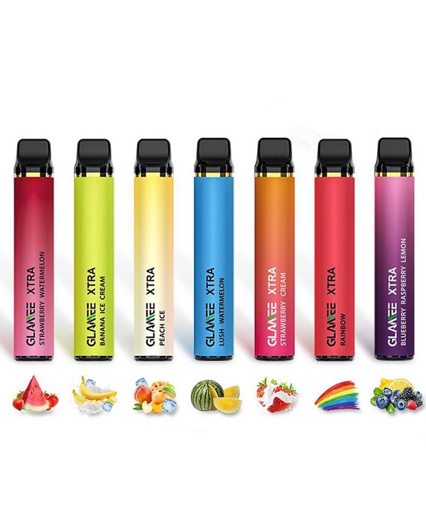 Glamee XTRA Disposable Vape Kit 1800 Puffs 1200mAh 1pc/pack