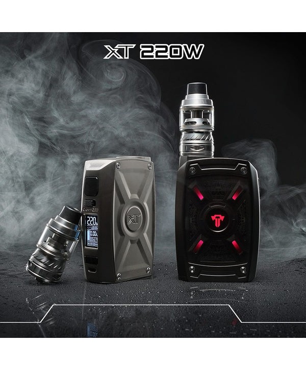 Teslacigs XT 220W TC Kit With Tallica Mini Tank (4ML)