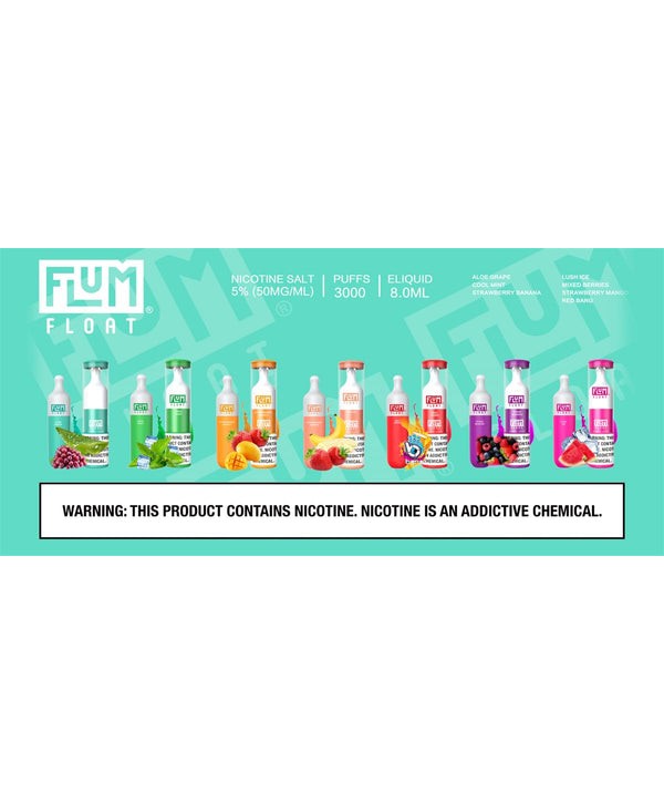 Flum Float Disposable 3000 Puffs 8ml Kit