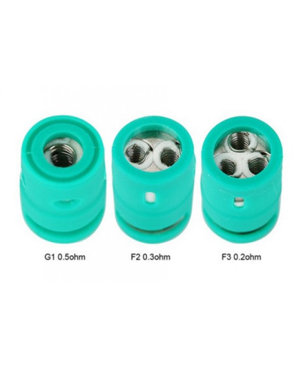 Carrys Green Tank Replaceable Coil 5PCS-PACK