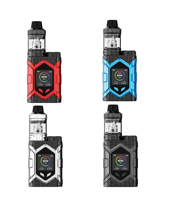 Vaptio Wall Crawler 80W Starter Kit With Frogman XL Tank (5ML)