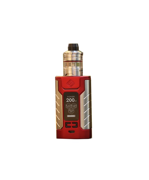 Wismec SINUOUS FJ 200 200W Kit with Divider Tank 4600mAh & 4ML