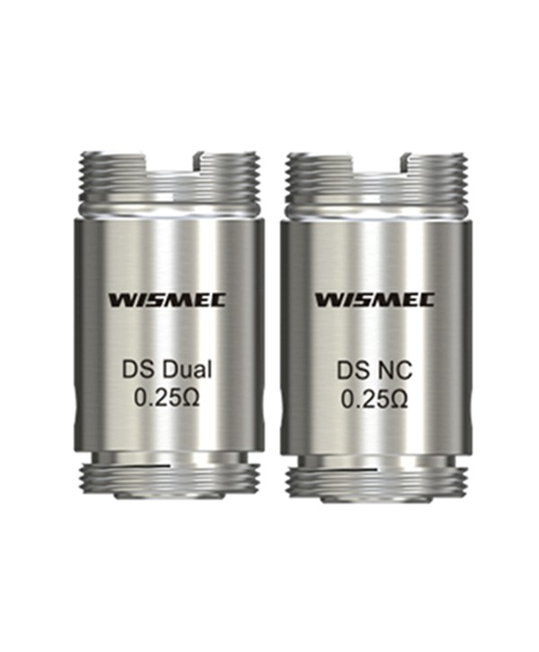 5PCS-PACK WISMEC Motiv DS NC Replacement Coil Head 0.25 Ohm