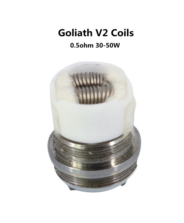 5PCS-PACK UD Goliath V2 0.5 Ohm-0.2 Ohm-0.15 Ohm Coils