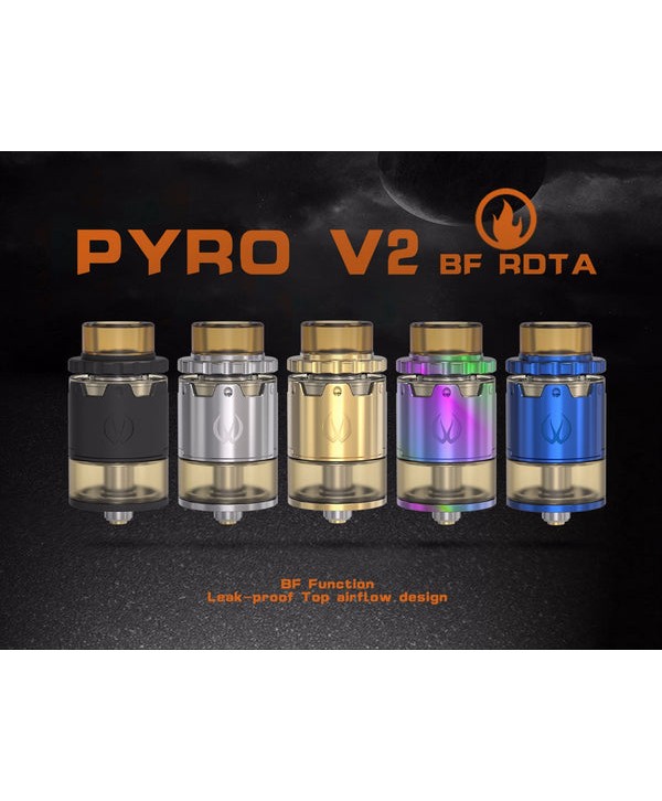 Vandy Vape Pyro V2 BF RDTA 2ML-4ML Tank Atomizer