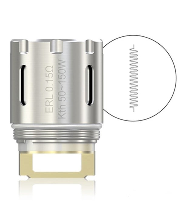 5PCS-PACK Eleaf ERL Single Coil Head 0.15 Ohm for Melo RT 25