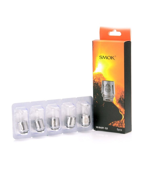 SMOK V8 Baby-Q2 0.4-0.6 Ohm Coil 5PCS-PACK